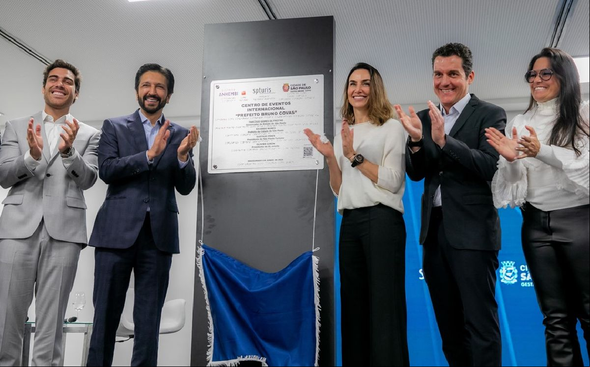 Reformado, Anhembi é batizado em homenagem a Bruno Covas e devolvido à cidade