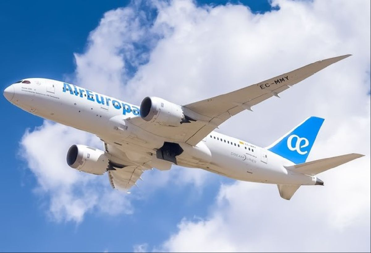 Air Europa começa 2025 com números recordes de ageiros e ocupação nas Américas
